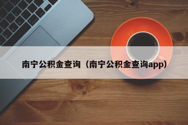 南宁公积金查询（南宁公积金查询app）