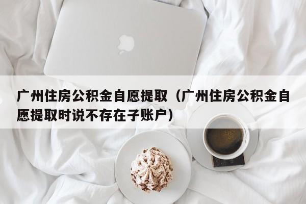 广州住房公积金自愿提取（广州住房公积金自愿提取时说不存在子账户）